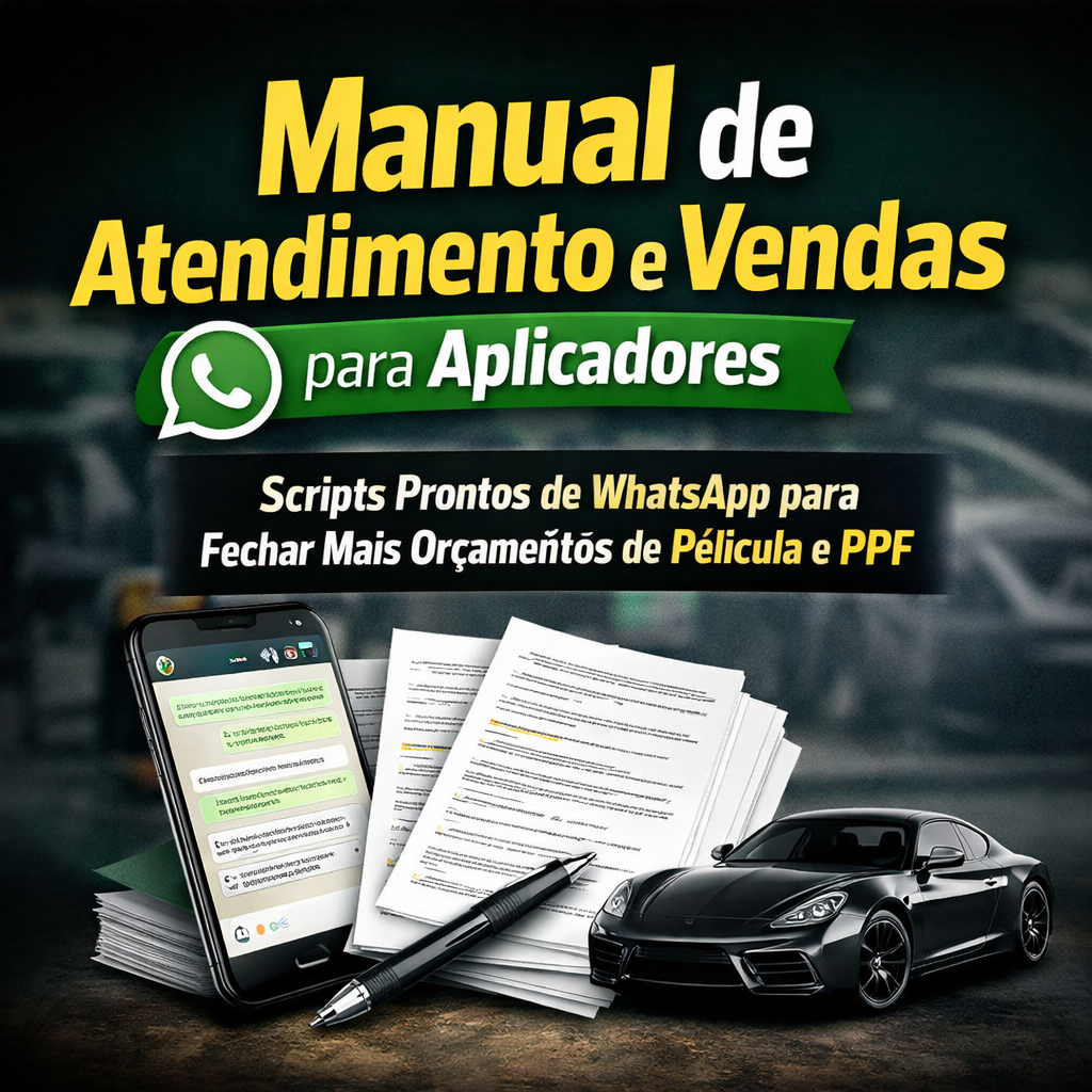 Manual de Atendimento e Vendas para Aplicadores